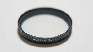 [39mm] ACTINA UVカットフィルター [F3721]