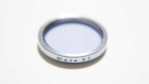 * хорошая вещь *[24.5mm] Walz B.2 серебряный рамка-оправа фильтр Konica I type II type 50/2.8.OLYMPUS Auto Eye.[F3902]