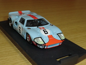 Bang7074 1/43 フォード GT40 LE MANS 1969 Ickx/Oliver