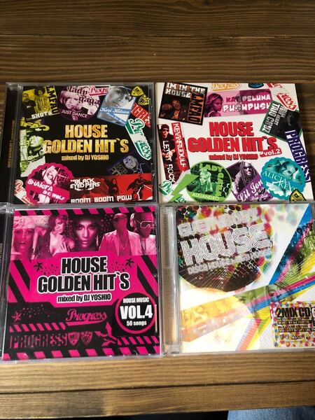 DJ YOSHIO HOUSE MIX CD 4枚セット