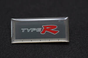 ◇ HONDA 3Dピンバッジ TypeR ホンダ rcitys W30mm インテグラ タイプR シビック アコード civic accord Type-R motor sport