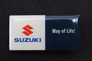 * SUZUKI 3D pin badge Way of Life! W10.rcitys Suzuki Jimny Swift Alto Wagon Rs page a Hustler Solio ig varnish 