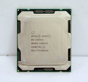 intel Xeon E5-1603V4 2.8Ghz SR2PG CPU 【動作確認品】