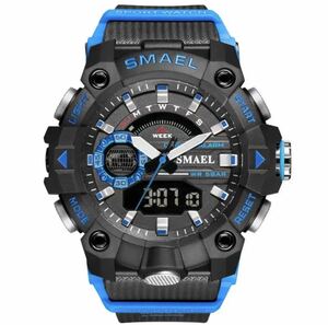 ◆ ミリタリー ウォッチ メンズ スポーツ 防水 腕時計 ストップウォッチ アラーム ledライト デジタル腕時計 メンズスポーツ時計 1740