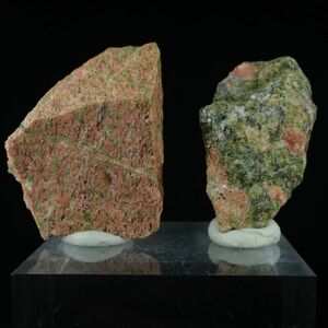 ユナカイト セット 48.6g UKT398 南アフリカ産 ウナカイト パワーストーン 天然石 原石 鉱物 水晶 クォーツ 緑簾石 エピドート