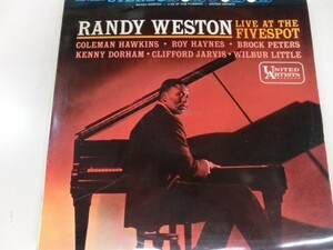 ペラジャケLP / Randy Weston / Live At The Fivespot / United Artists / SMJ-7026 / Japan