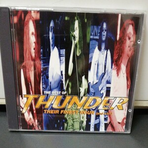 サンダー　THE BEST OF THUNDER THEIR FINEST HOUR(and a bit)　CD 