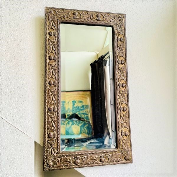 希少 廃盤品 北海道民芸家具 鏡 ミラー 壁掛け鏡 ウォールミラー 