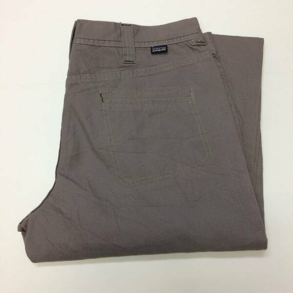 デッドストック パタゴニア Patagonia ORGANIC COTTON オーガニックコットン 56385F7 ダック地 コットンパンツ レディース12サイズ