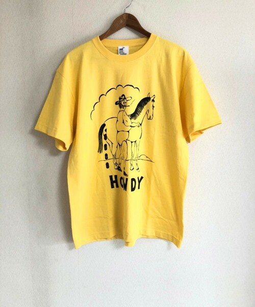 Lifers SCUMBOY TATTOO「HOWDY」 ライファーズ 半袖 Tシャツ 新品 Ｌ バナナイエロー