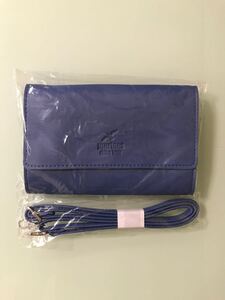 財布 千葉ロッテマリーンズ ポシェット 斜め掛け 2way 青 ブルー 新品 お財布 千葉ロッテマリーンズ ショルダーバッグ