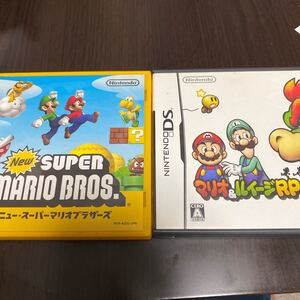 マリオ ゲームソフト2点セット