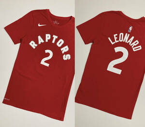 レア NBA カワイ レナード NIKE ラプターズ Tシャツ RAPTORS ファイナル MVP