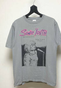 SONIC YOUTH Tシャツ anvil ボディ M ソニックユース 90s 00s レイモンド ペティボン ビンテージ ロック バンド