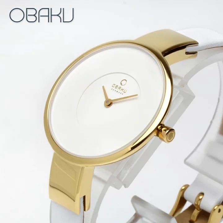 ヤフオク! -obaku 時計(レディース腕時計)の中古品・新品・未使用品一覧