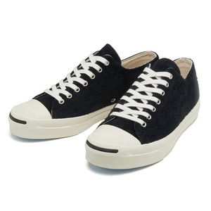 ☆CONVERSE JACK PURCELL RET SUEDE 黒 27.0cm コンバース ジャックパーセル リット スエード 33300360 1CL752