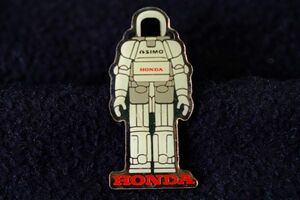 * HONDA pin badge ASIMO Honda H28.rcitys P2 robot asimomoto