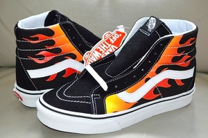 新品未使用 VANS バンズ SK8-HI REISSUE スケートハイ フレイム 炎 ファイヤー FLAME PACK VN0A2XSBPHN US5 23センチ 国内正規 送料無料