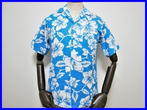 即決! 良品 ハワイ製 SUNMARI FASHIONS サンマリ アロハシャツ メンズS