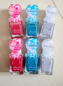 6点セット パラドゥ ネイルカラー ミニネイル セット マニュキュア