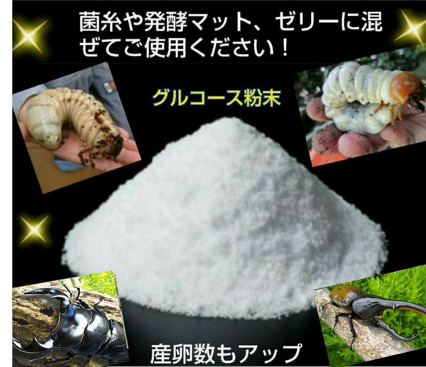 クワガタ、カブトのエネルギー源『天然素材１００％ グルコース☆ 小分けパック