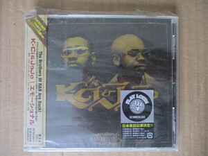 CD K-Ci & Jojo「EMOTIONAL」国内盤 UICC1070 シュリンク付き 盤・帯は綺麗 インナー・解説・歌詞・対訳に経年変化の微かなシミ 全15曲