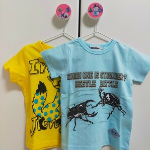 男の子　Tシャツカブト虫　２枚セット９０