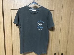 AVIREX アヴィレックス A-75 Tシャツ L　SAＨＡＲＡ　ＰОＳＴＡＥ　刺繍＆ワッペン　ヴィンテージ