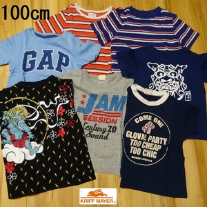 Tシャツ７枚セット KIDS【 １００ cm 】GAP クリフメイヤー OLD NAVY ほか