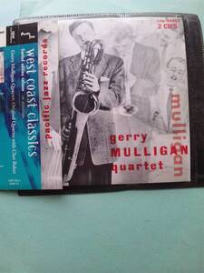 【送料112円】ソCD566 Gerry Mulligan Quartet The Original Quartet With Chet Baker 2CD/ 輸入盤だけれども帯がある/ソフトケース入り