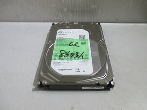 良品SEAGATE製HDD◆3.5インチ SATA ◆ST3000VX009◆ 3.0TB 使用8643時間