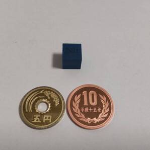 ニオブ 陽極酸化(インディゴ) 99.95% 10mm角立方体 1cm角キューブ 元素標本 ニオビウム Nb 送料無料