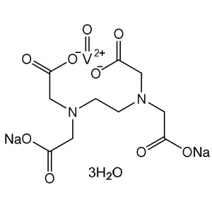 エチレンジアミン四酢酸ナトリウムバナジル三水和物 99.9% 100g Na2[VO(EDTA)]・3H2O ナトリウムバナジルEDTA 有機化合物標本 試薬 試料