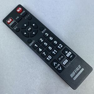 【送料無料】BUFFALO バッファロー リモコン 地上デジタルチューナー DTV-S110用 即決 0616I ②