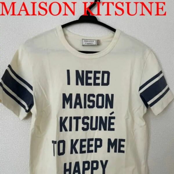 53 メゾンキツネ MAISON KITSUNE Tシャツ　XS