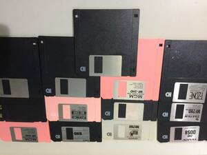  secondhand goods 3.5 -inch 2HD floppy disk 13 sheets present condition goods 