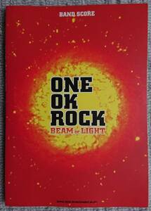 【中古】バンドスコア　ONE OK ROCK　ワンオクロック　「BEAM OF LIGHT」