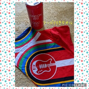 コカ・コーラ フード付きタオル 缶入り