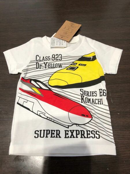 半袖Tシャツ　ドクターイエロー　コマチ　80