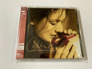 美品 celine dion セリーヌ・ディオン　スペシャル・タイムス　These Are Special Times 日本先行発売盤　帯付きCD 送料無料