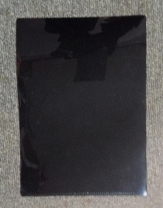 日焼け色あせ防止「紫外線カットクリアファイル」貴重な書類メモ伝票レシート領収書の保存ファイリング 激レア非売品