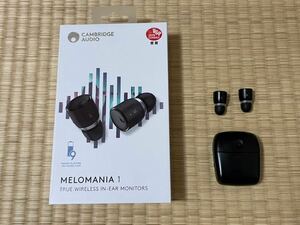 【完全ワイヤレス】CAMBRIDGE AUDIO MELOMANIA1 メロマニア1 + Comply / コンプライ T-600 Sサイズ　Bluetoothイヤホン