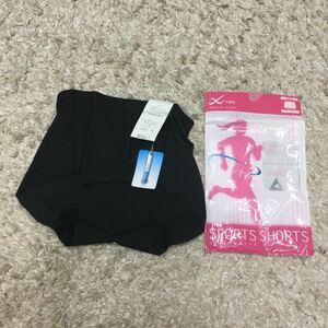  super value exhibition Wacoal Lady's sport sanitary shorts S size black new goods tag attaching unused goods 