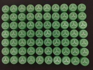 [ including carriage ] pet bottle cap 70 piece three tsu arrow rhinoceros da- color green group simple washing 