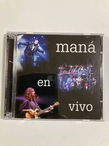 【ラテンロック】マナ（MANA）「MANA en vivo」(レア）中古CD2枚組、USオリジナル初盤、LT-2