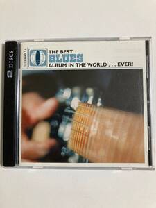 【ブルース】オムニバスアルバム「THE BEST BLUES ALBUM IN THE WORLD . . . EVER」(レア）中古CD2枚組、USオリジナル初盤、BL-936