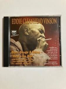 【ブルース】エディ・クリーンヘッドヴィンソン(Eddie Cleanhead Vinson)「Blues,Boogie＆Bebop-Meat's Too High」レア中古CD,UK初盤,BL945