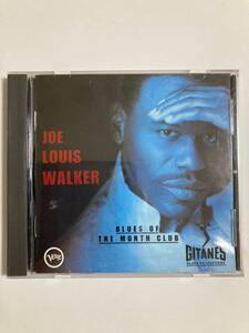 【ブルース】ジョー・ルイス・ウォーカー（JOE LOUIS WALKER）「BLUES OF THE MONTH CLUB」(レア)中古CD、USオリジナル初盤、BL-962