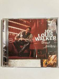 【ブルース】ジョー・ルイス・ウォーカー（JOE LOUIS WALKER）「Great guitars」(レア)中古CD、USオリジナル初盤、BL-963