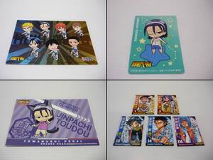 【送料無料】弱虫ペダル ポストカード ステッカー イラストカード トレカ セット / まとめ 弱ペダ 総北 箱根 シール